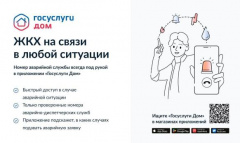 Сегодня решить вопросы ЖКХ возможно через смартфон в мобильном приложении «Госуслуги Дом»!