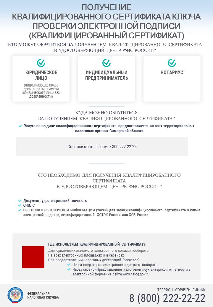 Куда обратиться за получением квалифицированного сертификата