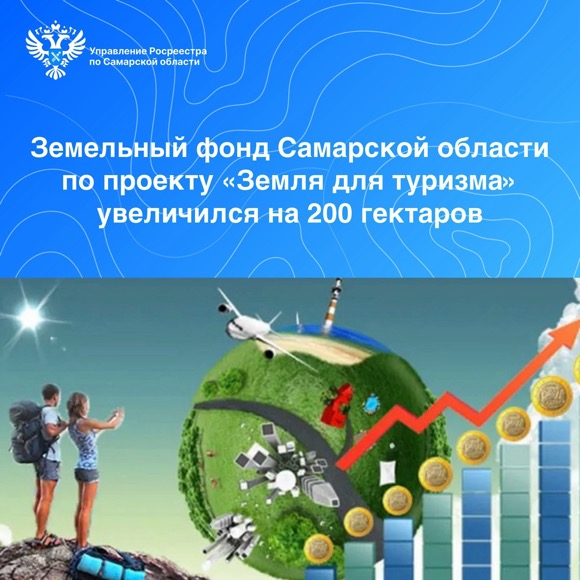 Пресс-релиз от 06.08.2024 «Земельный фонд Самарской области по проекту «Земля для туризма» увеличился на 200 гектаров»