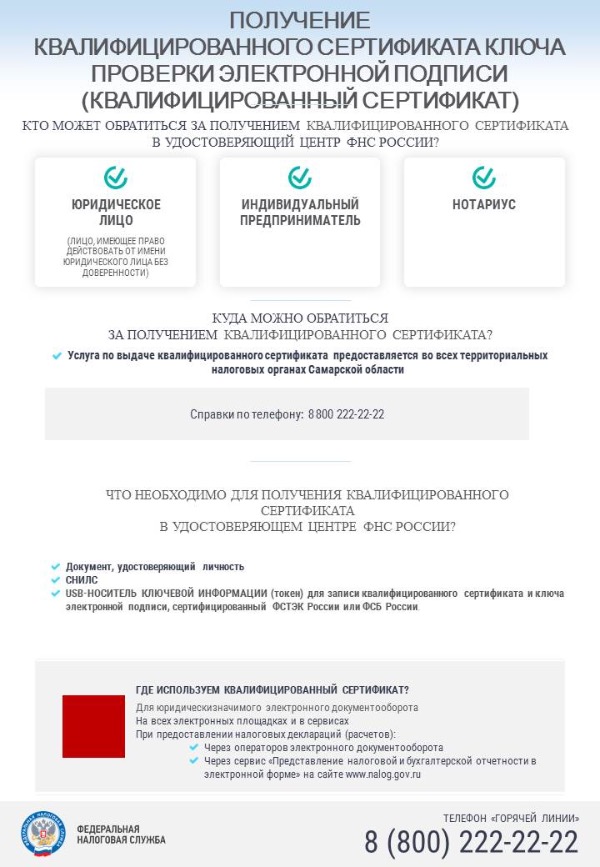 Куда обратиться за получением квалифицированного сертификата